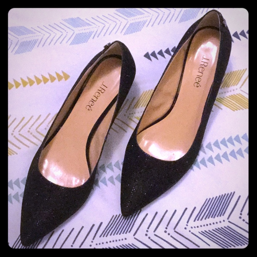 Sparkly kitten heels, Sz 9.5